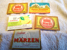 Alte Etiketten DDR Bier