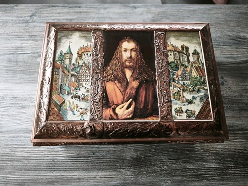 Vintage-Dürer-Jubiläumsblech