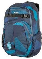 NITRO Chase Backpack Rucksack Tasche Fragments Blue Blau