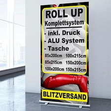 Roll display inkl druck - up, inkl.