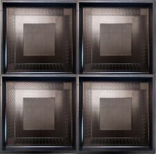 4 Schalungsformen für Terrassenplatten mit Randverzierung  40x40x5 cm, Betonform