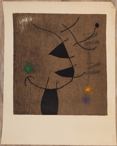 Joan miro frau und vogel - frau,