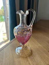 Vintage handbemaltes Cranberry