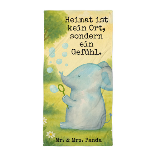 Strandtuch elefant - strandtuch,
