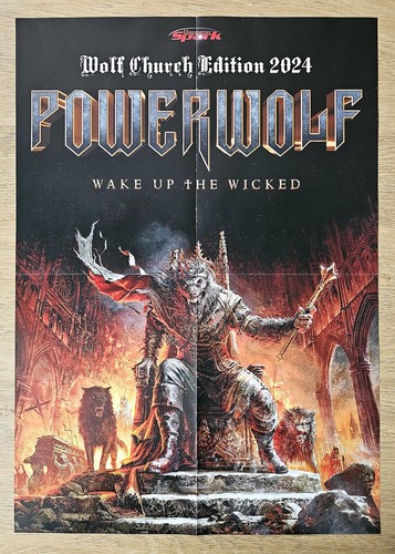 Powerwolf poster 2024 - powerwolf, –