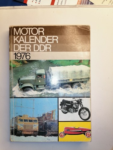 Motorkalender der ddr - motorkalender,