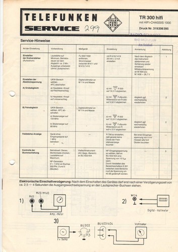 Telefunken service manual - telefunken,