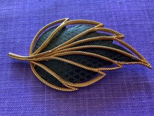 Vintage goldfarbene brosche - ~,