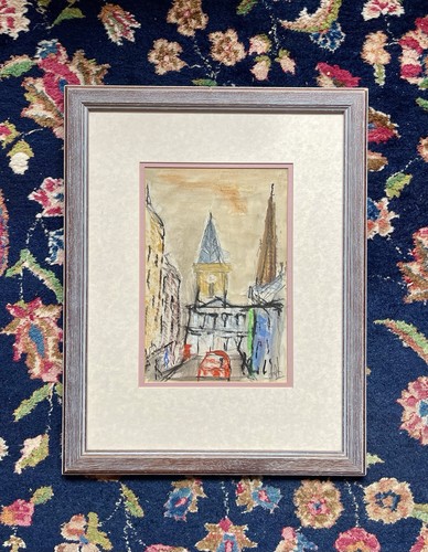 Vintage original pastell - original,