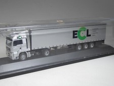 (YG-35) AWM MAN Koffersattelzug ECL European Cargo Logistics GmbH in 1:87 in OVP
