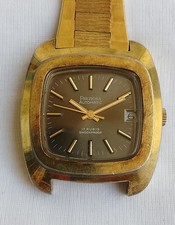 Preziosa Automatic Vintage Armbanduhr Herrenuhr 17 Rubis  Datumsanzeige P15.