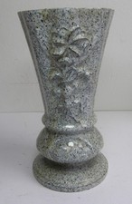 Selten! Französische Vase Gusseisen - emailliert um 1900 Jugendstil Emaillevase