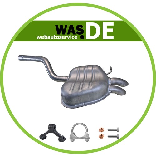 Endschalldämpf für skoda - endschalldämpf,