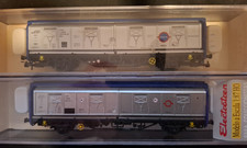 Electrotren H0 1480 + 1482 Schiebewandwagen Hbfis Transfesa RENFE