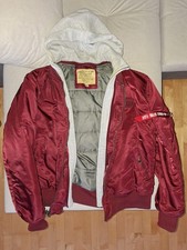 Alpha Industries Herren, MA-1 D-Tec Hood Bomberjacket