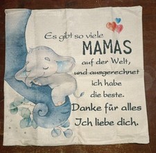 Kissenbezug ca.45x45  mit Spruch**** Mama*****
