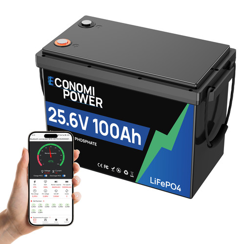 24v 100ah bluetooth - bluetooth, lifepo4