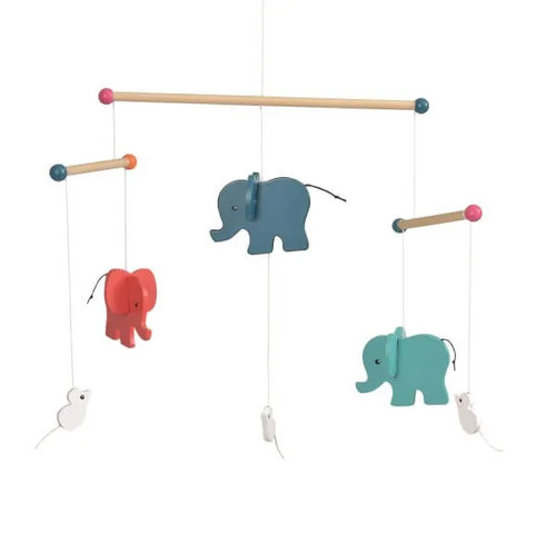 Mobile elefant ohne halterung - ohne,