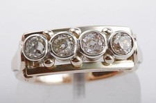 Diamant Ring antik Jugendstil