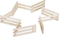 SpielMaus Holz Zaun faltbar -