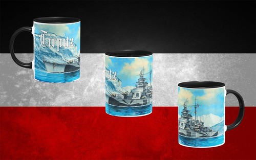 Tirpitz tasse schwarze edition - tirpitz,