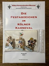 Köln Karneval Festkomitee Festabzeichen 1994 Dreiersatz Orden mit Katalog 2021