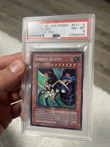 Yugioh insect queen - yugioh, tin