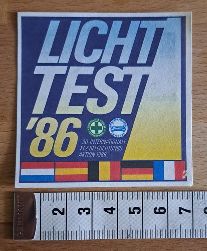 Original lichttest aufkleber - original,