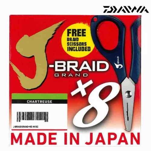 Daiwa braid grand x8 - j-braid,