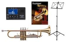 Super SET Bb Trompete gold mit