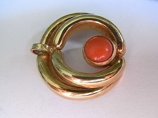 Antik Anhänger Gold Farbe