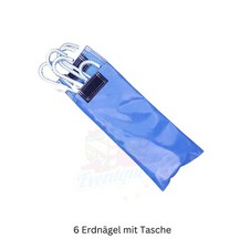 Hüpfburg Erdnägel Tasche mit