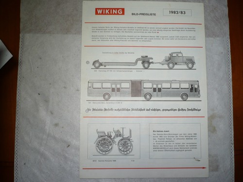 Wiking bild preisliste von - bild,