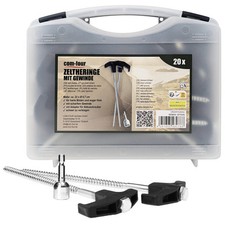 20x Zelt-Heringe aus Stahl mit