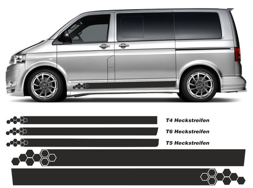 Seitenstreifen aufkleber set - seitenstreifen,