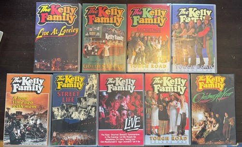 Vhs kassetten kelly family - kassetten,