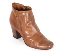 Damenstiefeletten Lederstiefeletten Elegant Heels Vintage Leder Pantanetti 38