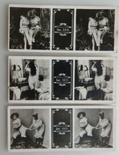 3 Stereofotos Erotikaufnahmen