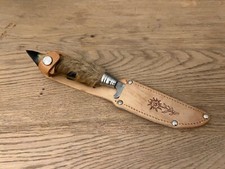 Kleines Trachtenmesser Rehfuß Rehlaufgriff Jagdnicker Jagdmesser