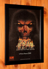 2000 Diablo II Blizzard Entertainment Vintage Small Promo Poster Ad Page Framed