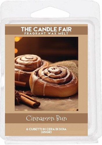 Cinnamon bun 65g - 65g, duftwachs