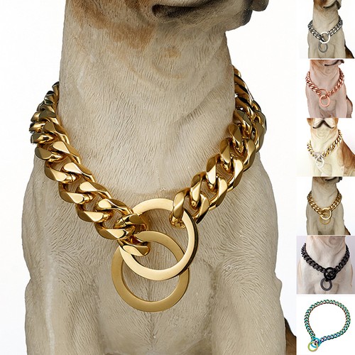 Edelstahl choker hundehalsband - edelstahl,