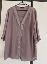 Edle Abendbluse Gr. 48 – NEU & ungetragen – festlich & elegant ✨