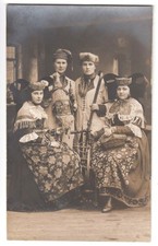 Bückeburg ? Frauen in Schaumburg Lippe Tracht Travestie Crossdressing FotoAK1921