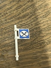 LEGO 1990s Western White Flag