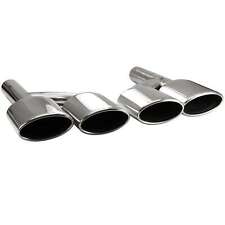 EDELSTAHL Auspuffblenden passend für W164 W166 W204 A209 C209 W211 W212 W221