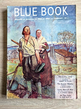 Blue Book Magazine February 1946 Magazine of Adventure for Men englisch Z2 B4104