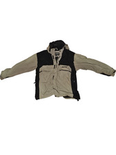 Timberland Performance Jacke Outdoor Grau Schwarz Herren Gr. L Technik Vintage