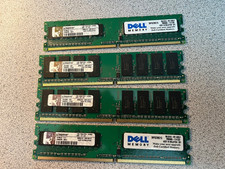 4  Used Kingston 1 G each RAM