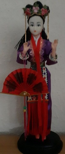 Geisha puppe - geisha,puppe,